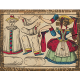 Pantins : Pierrot et Colombine : N° 188