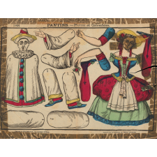 Pantins : Pierrot et Colombine : N° 188