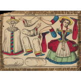 Pantins : Pierrot et Colombine : N° 188