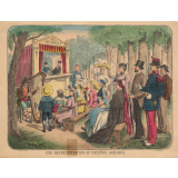 Une représentation au théâtre guignol