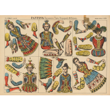 Pantins : Danseurs turs, espagnols et chinois