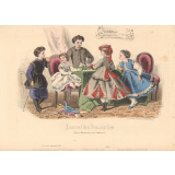 Journal des demoiselles : Gravure de mode