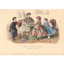 Journal des demoiselles : Gravure de mode