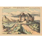 Nouveau théâtre portatif à rainures : Fond du château-fort
