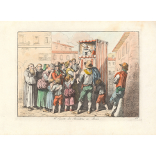 Il casotto dei burattini in Roma