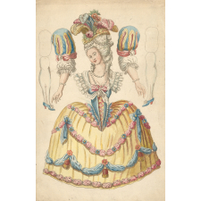 Pantin à découper : Femme