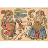 Pantins : Monsieur et madame Polichinelle