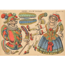 Pantins : Monsieur et madame Polichinelle