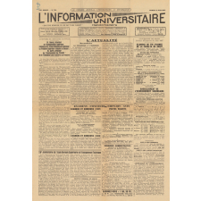 Dossier relatif à la réforme de l'enseignement par Jean Zay. 