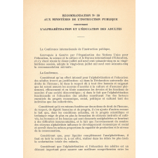 XXVIIIe conférence internationale de l'Instruction Publique. Genève 1965. 