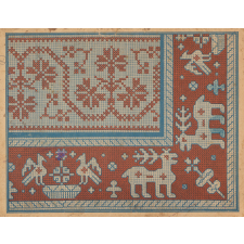 Points de croix pour serviettes à œufs N° 15