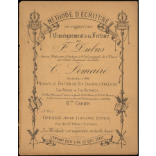 Méthode d'écriture en rapport avec l'enseignement de la lecture par F. Dubus : 6e cahier