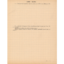 Cahier de devoirs de vacances : Cours supérieur