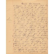 Cahier des vacances