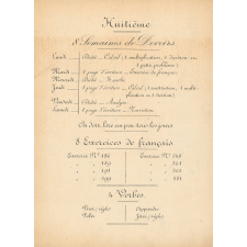 Devoirs des vacances