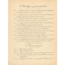 Devoirs des vacances