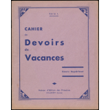 Cahier de devoirs de vacances : Cours supérieur