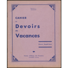 Cahier de devoirs de vacances : Cours supérieur