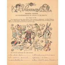 Cahier de vacances avec concours