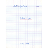 Cahier du jour 