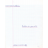 Cahier du jour n°2