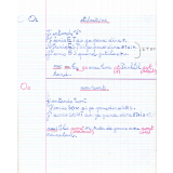 Cahier de leçons