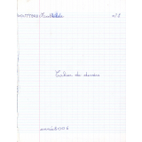 Cahier de devoirs