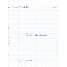 Cahier de devoirs