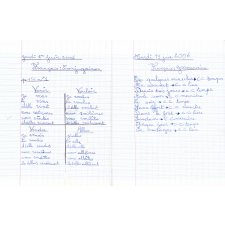 Cahier de devoirs