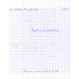 Cahier de brouillon