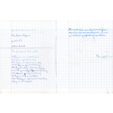 Cahier de brouillon