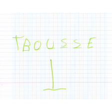 Cahier de brouillon