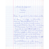 Cahier de brouillon 