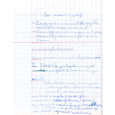 Cahier de brouillon