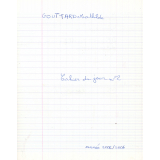 Cahier du jour n°2