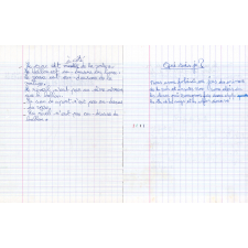 Cahier de brouillon