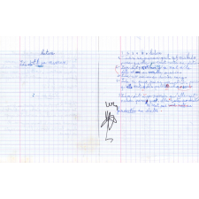 Cahier de brouillon