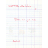 Cahier du jour n°2