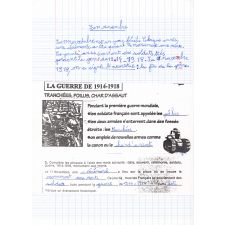 Cahier d'histoire et géographie