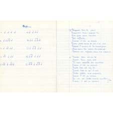Cahier de musique