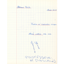 Cahier d'instruction civique