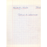 Cahier d'allemand