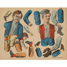 Pantins : La fessée : Le cireur de chaussures