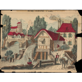 Décors champêtre : Le moulin
