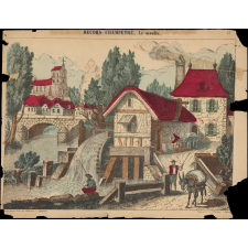 Décors champêtre : Le moulin