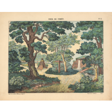 Petit théâtre : Fond de forêt