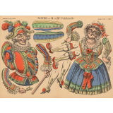 Pantins : Monsieur et madame Polichinelle