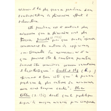 Manuscrit et tapuscrit du Traité de Psychologie enfantine. 