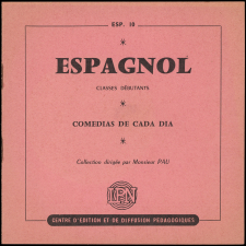 Comedias de cada dia (3me série) : entraînement à la prononciation, au rythme et à l'intonation de la langue parlée : classes de débutants