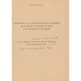 L'Expansion de la Congrégation de la mission, de la mort de Vincent de Paul à la Révolution française.